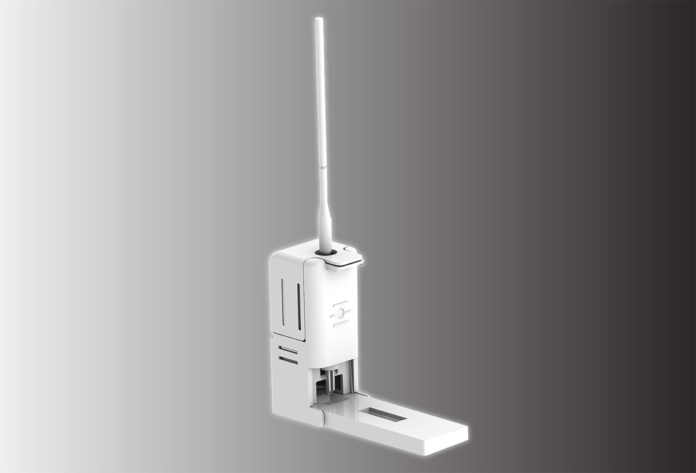 Lateral Flow Cassette Support Swab Device with lateral flow cassette and swab