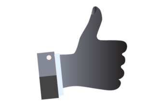 graphical thumbs up icon