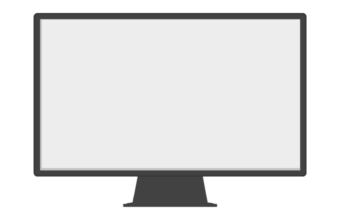 digital graphic of television screen