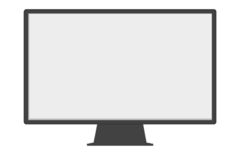 LCD Screen digital graphic of television screen